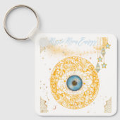 神秘的な月キーホルダー SCHLÜSSELANHÄNGER (Vorderseite)