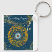 神秘的な月キーホルダー SCHLÜSSELANHÄNGER (Rückseite)