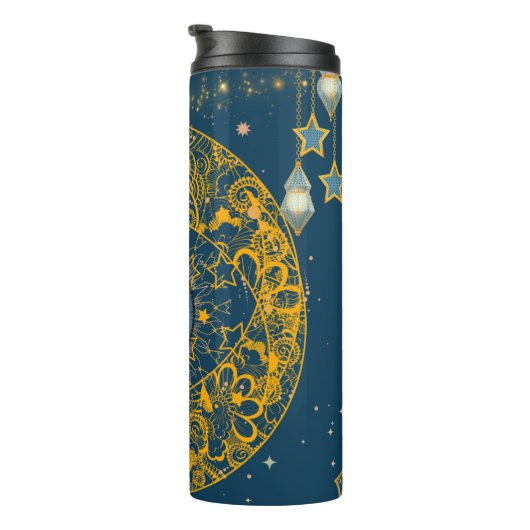 神秘的な月タンブラー THERMOSBECHER (Nach rechts gedreht)