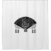 秋田扇 DUSCHVORHANG (Vorderseite)