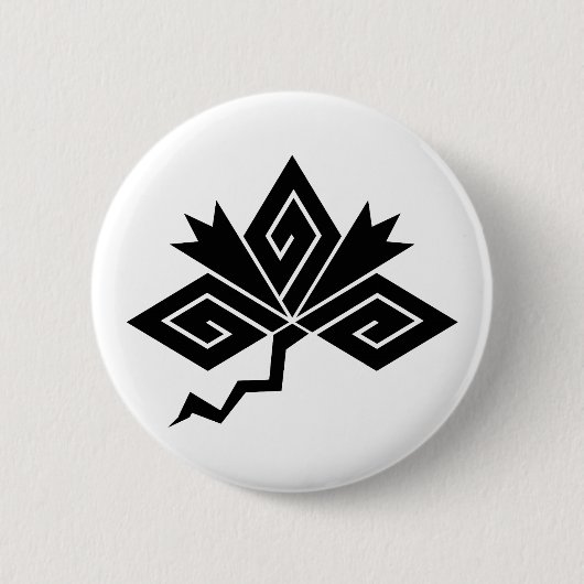 稲 妻 鶴 BUTTON (Vorderseite)