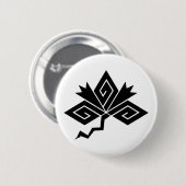 稲 妻 鶴 BUTTON (Vorne & Hinten)