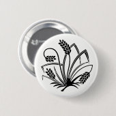 稲 蝶 BUTTON (Vorne & Hinten)