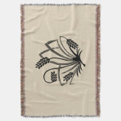 稲 蝶 DECKE (Vorderseite Vertikal)