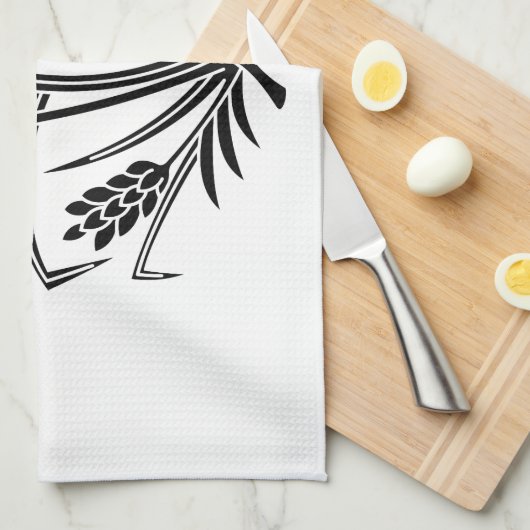 稲 蝶 HANDTUCH (Viertel Falte)