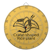 稲 鶴 DARTSCHEIBE (vorne)
