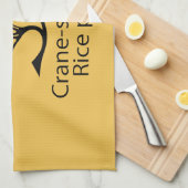 稲 鶴 HANDTUCH (Viertel Falte)