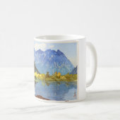 穂 高 岳, Hotaka, Hiroshi Yoshida, Woodcut Kaffeetasse (VorderseiteRechts)