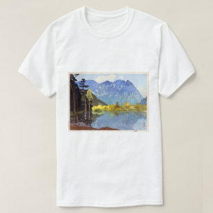 穂 高 岳, Hotaka, Hiroshi Yoshida, Woodcut T-Shirt