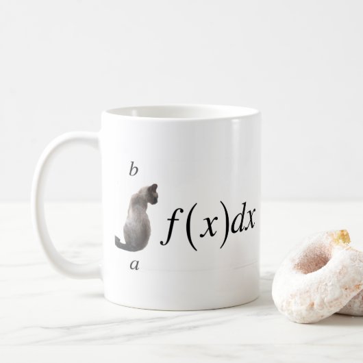 積分猫 KAFFEETASSE (Mit Donut)