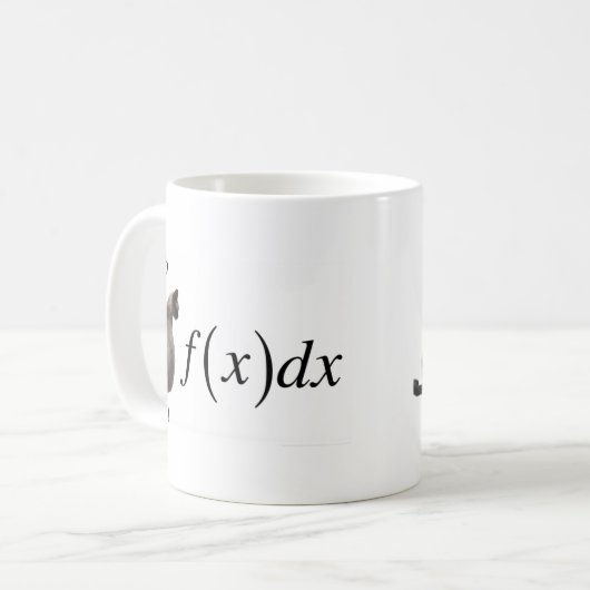 積分猫 KAFFEETASSE (Vorderseite Links)