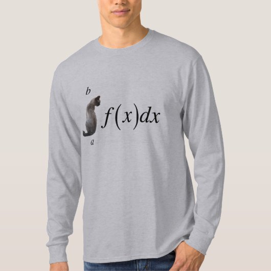 積 分 猫 Tシ ツ T-Shirt (Vorderseite)