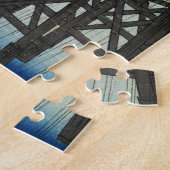 突 然 雨, 広 plötzlicher Regen, Hiroshige, Ukiyo-e, 重 Puzzle (Seite)