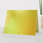 窓辺のキャンドル・眠る犬 (2)　クリスマスカード KARTE (Rückseite)