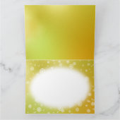 窓辺のキャンドル・眠る犬 (2)　クリスマスカード KARTE (Innenseite)