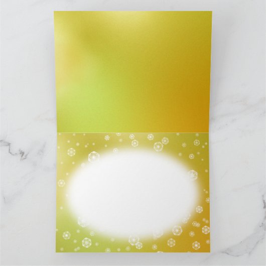 窓辺のキャンドル・眠る犬 (2) クリスマスカード KARTE (Innenseite)