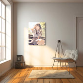 笑顔で３ピースJK アートパネル｜寿司娘 Art Panel GenerativeAI Leinwanddruck