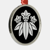 笹 龍 胆 SILBERNES ORNAMENT (Rechts)
