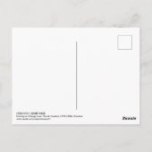 筑 後 川 夕 べ, Abend im Fluss Chikugo, Hiroshi Yoshida Postkarte (Rückseite)