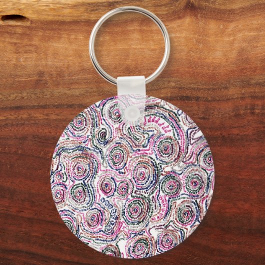 算数曼荼羅キーホルダー SCHLÜSSELANHÄNGER (Vorderseite)