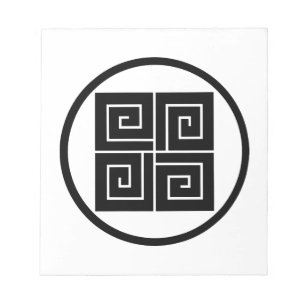 糸輪に四つ稲妻 NOTIZBLOCK
