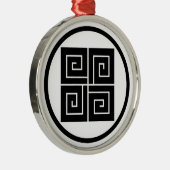 糸 輪 に 四 稲 妻 つ ORNAMENT AUS METALL (Rechts)
