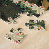 紫 陽 花 双 図, 若 Hydrangea und Rooster, Jakuchū Puzzle (Seite)