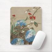 紫 陽 花, 抱 一 Hydrangea, Hōitsu Mousepad (Mit Mouse)