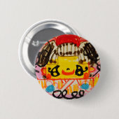 缶 子 着 の 女 の BUTTON (Vorne & Hinten)