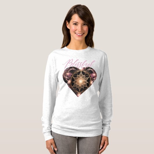 美しい光の華 T-Shirt (Vorne ganz)