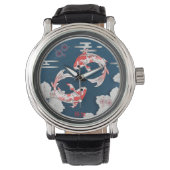 美しい錦鯉の和風♡ ARMBANDUHR (Vorderseite)