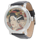 美人画・アバンギャルド江戸絵巻 ARMBANDUHR (Schrägansicht)