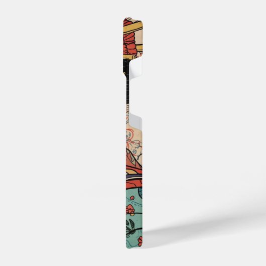 美人画・アバンギャルド江戸絵巻 iPhone HÜLLE (Linke Seite)