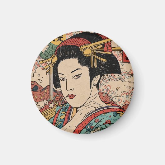 美人画・アバンギャルド江戸絵巻 MAGNET (Vorne)