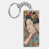 美人画・アバンギャルド江戸絵巻 SCHLÜSSELANHÄNGER (Vorderseite links)