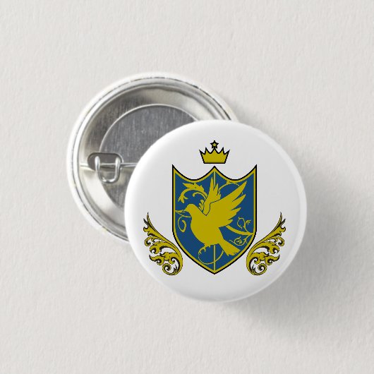 聖ピジョネイション-St.PigeoNation's Button (Vorne & Hinten)