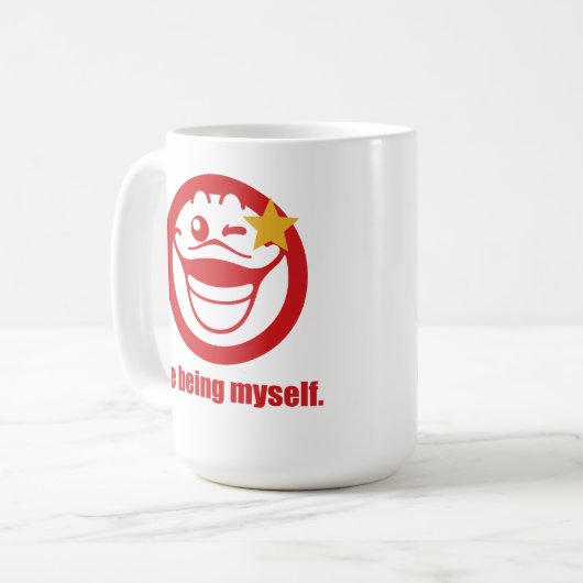 自分らしく♪ KAFFEETASSE (Vorderseite Links)