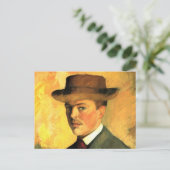 自 画 像 POSTKARTE (Stehend Vorderseite)