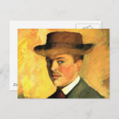 自 画 像 POSTKARTE (Vorne/Hinten)