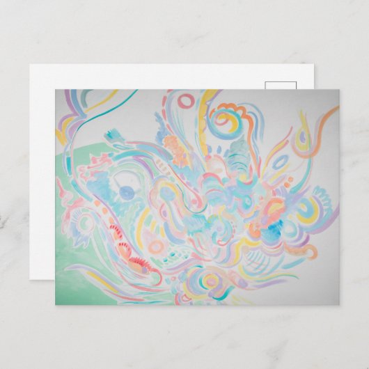 舞 龍 POSTKARTE (Vorne/Hinten)