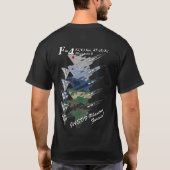 航空自衛隊所属F/RF-4 Phantom II　Tシャツ T-Shirt (Rückseite)