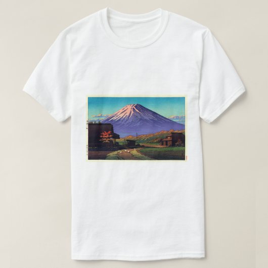 船 の 士, Fuji aus Funatsu, Hasui Kawase. T-Shirt (Design vorne)