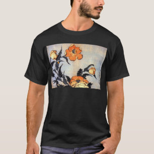 芥 子 花, 北 Pupie, Hokusai, Ukiyoeの T-Shirt