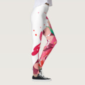 　花のレギンス LEGGINGS (Rechts)