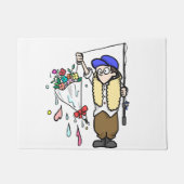 花束釣れた FUßMATTE (Vorderseite)