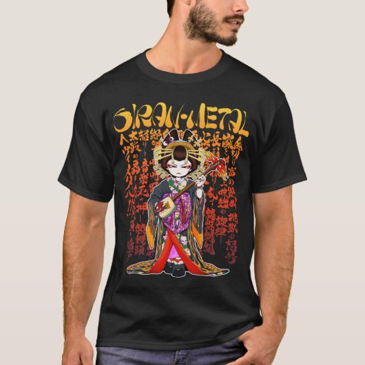 花魁メタル OIRAN-METAL T-Shirt (Vorderseite)
