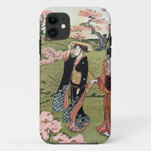 花(三), 清 長 Blume Viewing(3), Kiyonaga, Ukiyo-e Case-Mate iPhone Hülle