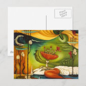 花 神(か し ん)ち ゃ POSTKARTE (Vorne/Hinten)