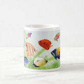 華やかな海水魚 KAFFEETASSE (Mittel)