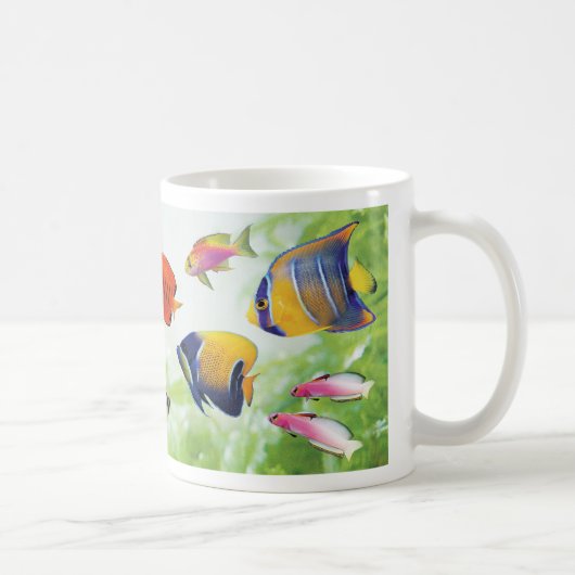 華やかな海水魚 KAFFEETASSE (Rechts)